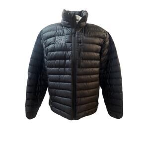 Elijah Craig Bourbon Marmot Down Puffer Jacket Black Men’s Large L Logo Promo